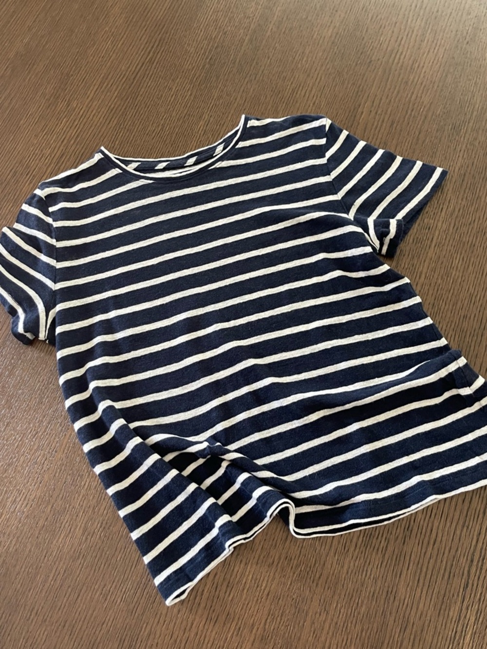 J Crew Relaxed Linen T-shirt - Picture 2 of 6